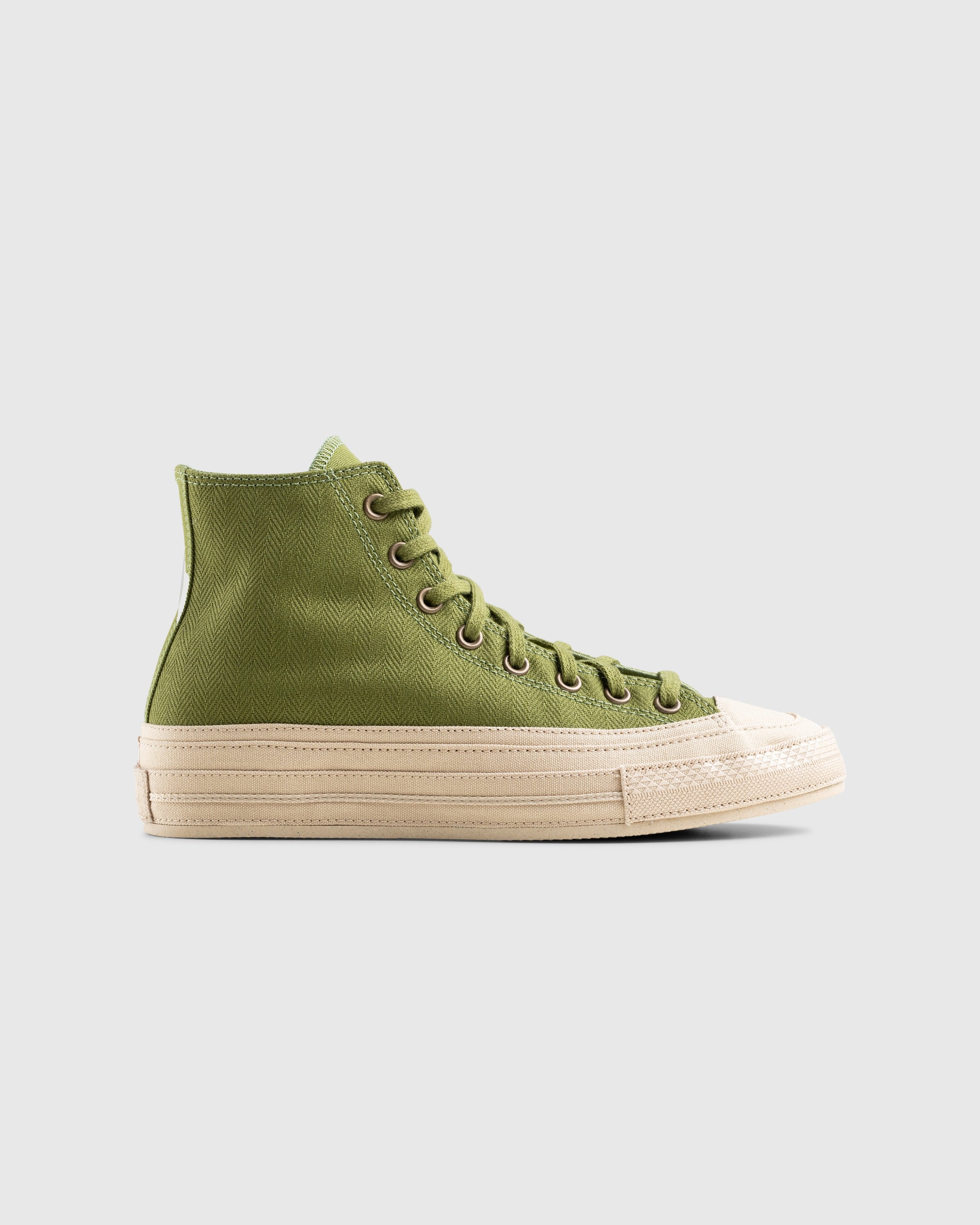 Converse x Herringbone – Chuck 70 Hi Grassy/Alligator Friend/Oat